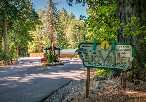 Big Valley Woods and RV Resort property